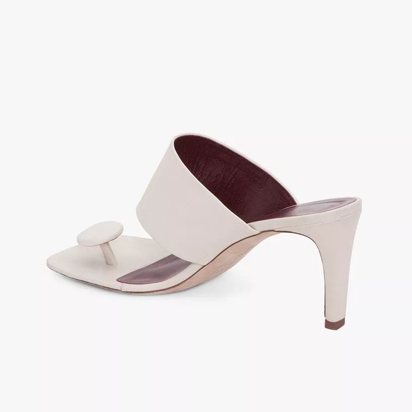 SOLD Staud Luna Cream Leather Sandals size 7.5 - Picture 5 of 16